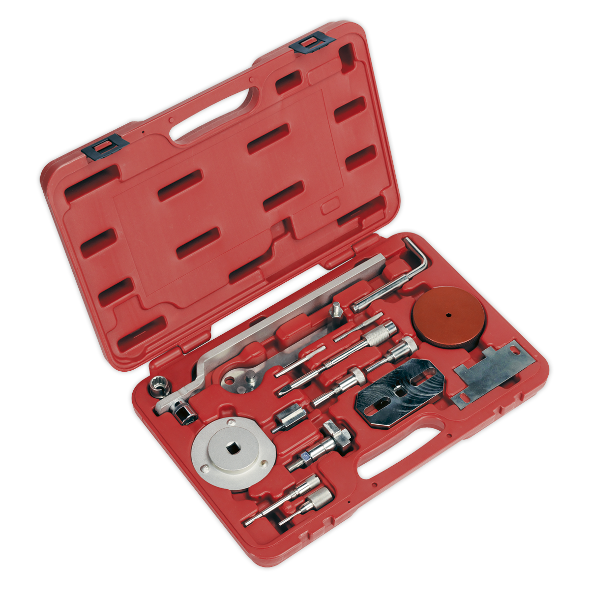 Diesel Engine Timing Tool Kit for Fiat, Ford, Iveco, PSA - 2.2D, 2.3D, 3.0D  - Belt/Chain Drive - Huttie